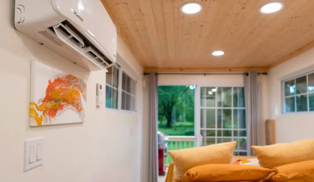 una imagen que representa el tema de aires acondicionados para espacios pequeños y se relaciona directamente con Espacios Pequeños